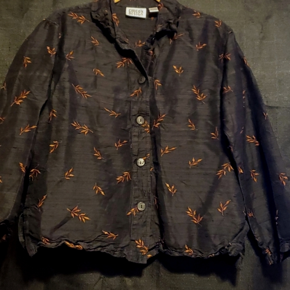 🪩 2/$15 // CHICO'S: Blouse